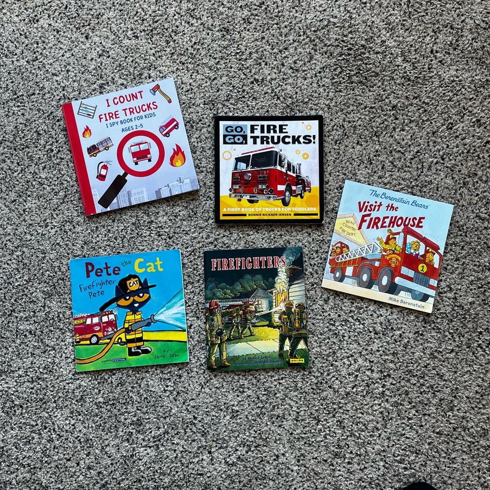 Firefighter books (paperback)